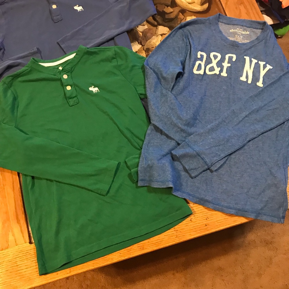 Boys Abercrombie shirts